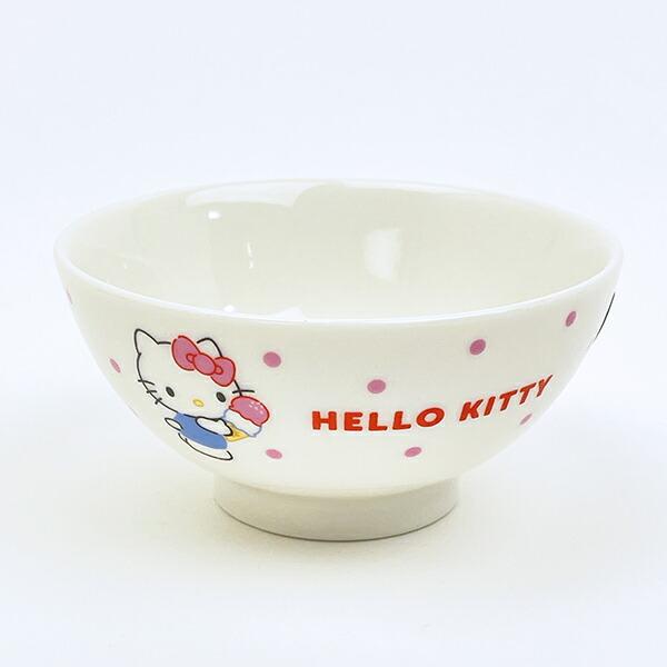 サンリオ ハローキティ 茶碗 スイーツ＆ドット 食器 日本製 Sanrio