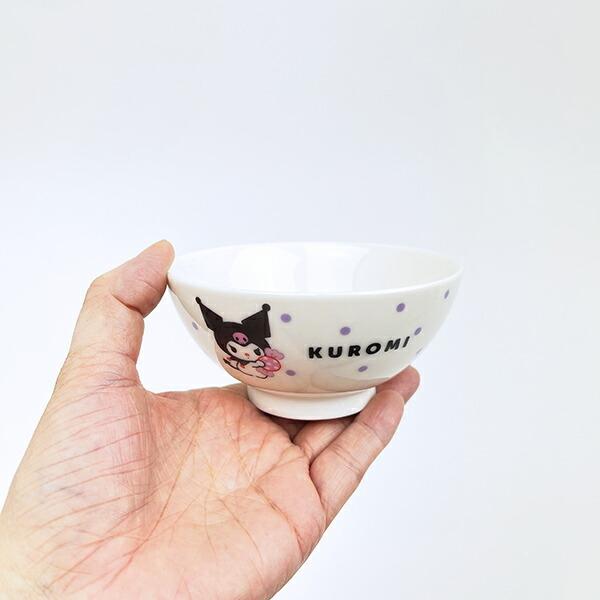 サンリオ クロミ 茶碗 スイーツ＆ドット 食器 日本製 Sanrio 商品画像4：キャラグッズPERFECT WORLD TOKYO