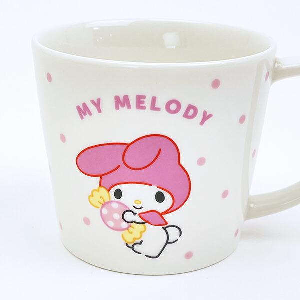サンリオ マイメロディ マグカップ スイーツ＆ドット コップ 日本製 Sanrio 商品画像1：キャラグッズPERFECT WORLD TOKYO