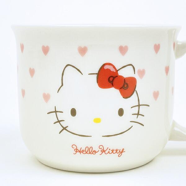 サンリオ ハローキティ こどもマグカップ ピンクハート コップ キッズ 日本製 Sanrio 商品画像2：キャラグッズPERFECT WORLD TOKYO