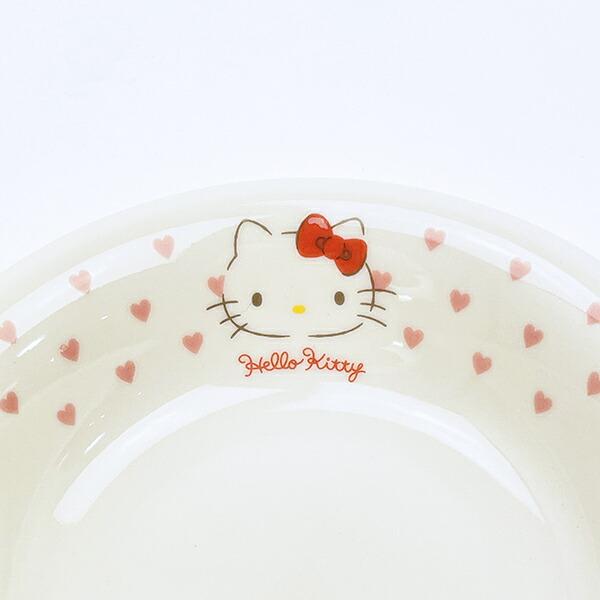 サンリオ ハローキティ フルーツ皿 ピンクハート 食器 日本製 Sanrio 商品画像2：キャラグッズPERFECT WORLD TOKYO
