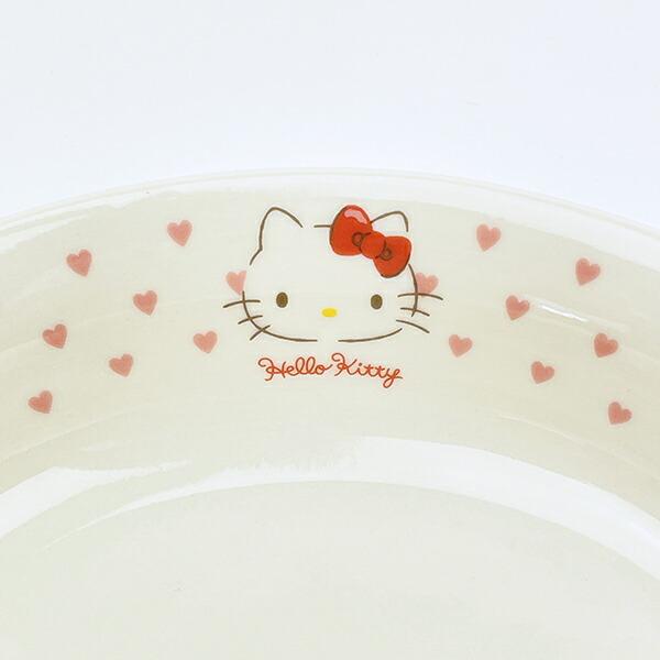 サンリオ ハローキティ カレー皿 ピンクハート 食器 日本製 Sanrio 商品画像2：キャラグッズPERFECT WORLD TOKYO