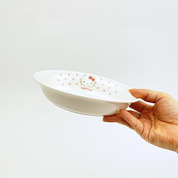 サンリオ ハローキティ カレー皿 ピンクハート 食器 日本製 Sanrio 商品画像5：キャラグッズPERFECT WORLD TOKYO
