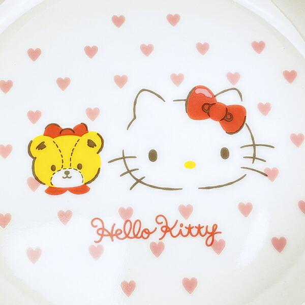 サンリオ ハローキティ すくいやすい食器UDボウル(M) ピンクハート キッズ 日本製 Sanrio 商品画像2：キャラグッズPERFECT WORLD TOKYO