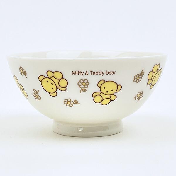 ミッフィー miffy ＆テディベア 茶碗 食器 日本製 商品画像3：キャラグッズPERFECT WORLD TOKYO
