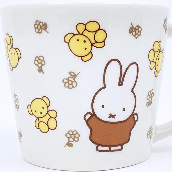ミッフィー miffy ＆テディベア マグカップ(M) コップ 日本製 商品画像2：キャラグッズPERFECT WORLD TOKYO