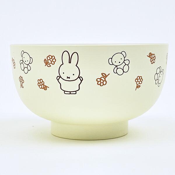 ミッフィー miffy ＆テディベア 塗汁椀 食器 日本製 商品画像2：キャラグッズPERFECT WORLD TOKYO