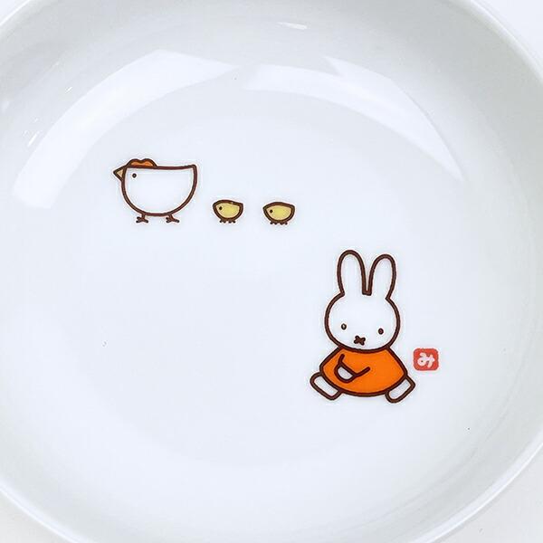 ミッフィー miffy イングレーズ(こっこ親子) 小皿 食器 ベビー キッズ 日本製 商品画像2：キャラグッズPERFECT WORLD TOKYO