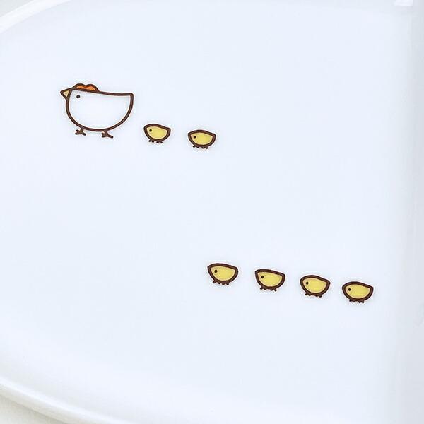 ミッフィー miffy イングレーズ(こっこ親子) 楕円ランチプレート 食器 ベビー キッズ 日本製 商品画像3：キャラグッズPERFECT WORLD TOKYO