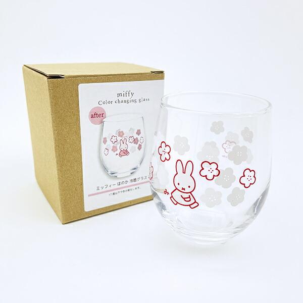 ミッフィー miffy ほのか冷感グラス(花) コップ  日本製 商品画像4：キャラグッズPERFECT WORLD TOKYO