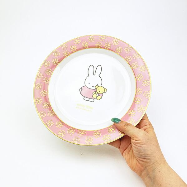 ミッフィー miffy 70th 記念プレート ピンク 食器 日本製 商品画像6：キャラグッズPERFECT WORLD TOKYO
