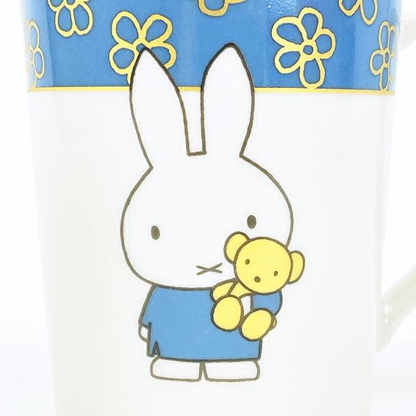 ミッフィー miffy 70th 記念マグカップ ブルー コップ 食器 日本製 商品画像2：キャラグッズPERFECT WORLD TOKYO