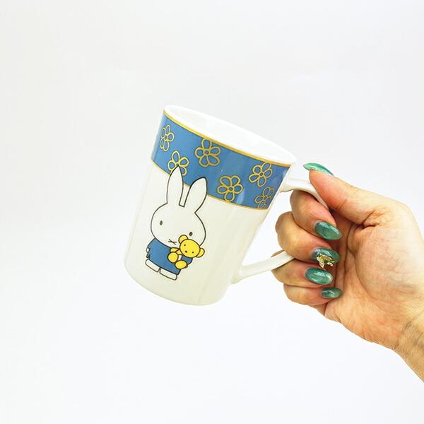 ミッフィー miffy 70th 記念マグカップ ブルー コップ 食器 日本製 商品画像4：キャラグッズPERFECT WORLD TOKYO