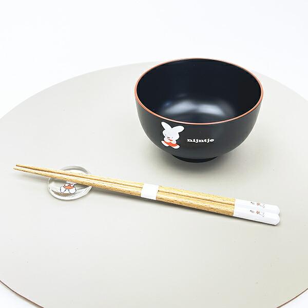 ミッフィー miffy 70th ナインチェ ガラス丸箸置き 食器 日本製 商品画像4：キャラグッズPERFECT WORLD TOKYO