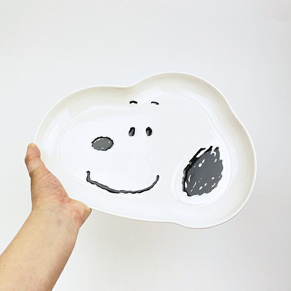 スヌーピー フェイス ダイカットプレート(L) 食器 SNOOPY 商品画像4：キャラグッズPERFECT WORLD TOKYO