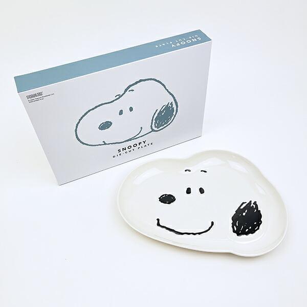 スヌーピー フェイス ダイカットプレート(L) 食器 SNOOPY 商品画像5：キャラグッズPERFECT WORLD TOKYO