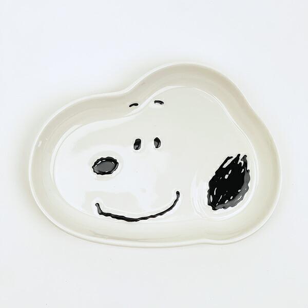 スヌーピー フェイス ダイカットプレート(S) 食器 SNOOPY