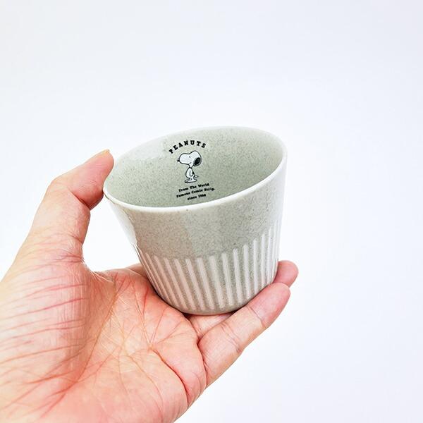 スヌーピー ストーングレーマルチカップ 食器 日本製 SNOOPY 商品画像4：キャラグッズPERFECT WORLD TOKYO