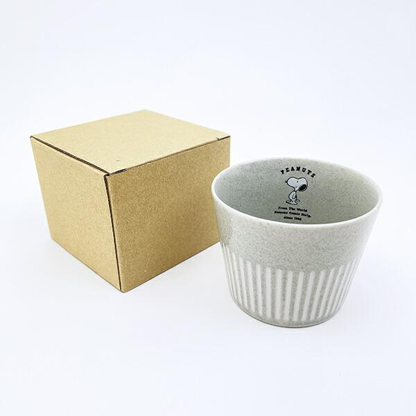 スヌーピー ストーングレーマルチカップ 食器 日本製 SNOOPY 商品画像5：キャラグッズPERFECT WORLD TOKYO