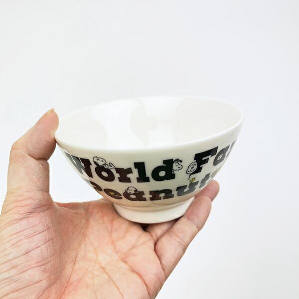 スヌーピー レターズ モーメント茶碗 食器 日本製 SNOOPY 商品画像5：キャラグッズPERFECT WORLD TOKYO