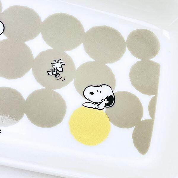 スヌーピー バルーン モーメントロングトレー お皿 食器 SNOOPY 商品画像2：キャラグッズPERFECT WORLD TOKYO