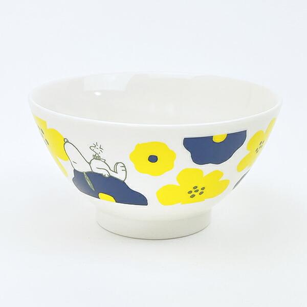 スヌーピー フラワー モーメント茶碗 食器 日本製 SNOOPY 商品画像3：キャラグッズPERFECT WORLD TOKYO