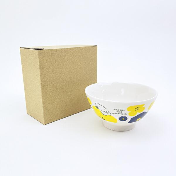 スヌーピー フラワー モーメント茶碗 食器 日本製 SNOOPY 商品画像5：キャラグッズPERFECT WORLD TOKYO