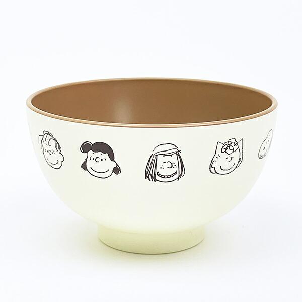 スヌーピー スヌーピー＆フレンズ 塗汁椀(M) 食器 茶碗 日本製 SNOOPY