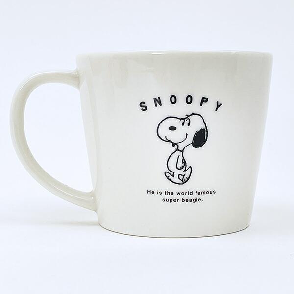 スヌーピー ウッドストック スマイルフェイスペアマグセット コップ 日本製 SNOOPY 商品画像3：キャラグッズPERFECT WORLD TOKYO