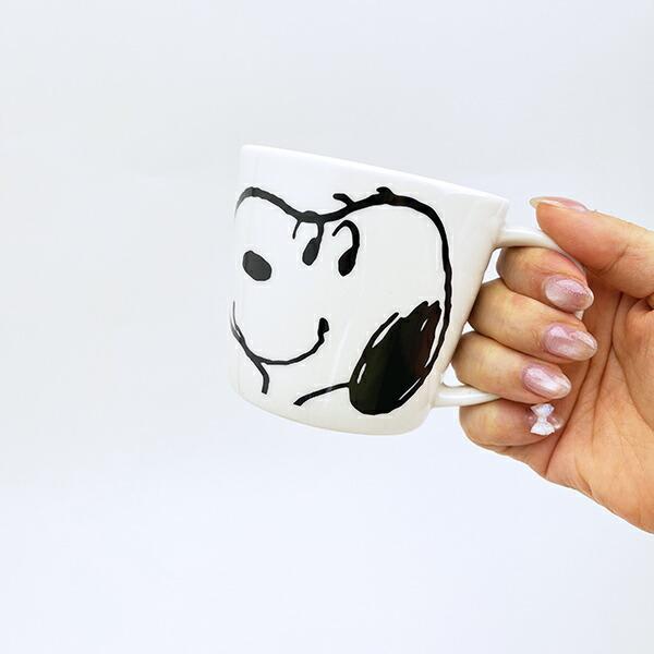 スヌーピー ウッドストック スマイルフェイスペアマグセット コップ 日本製 SNOOPY 商品画像6：キャラグッズPERFECT WORLD TOKYO