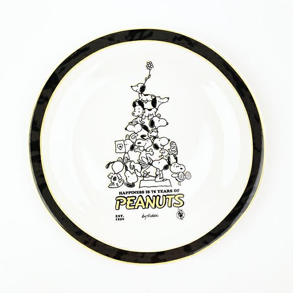 スヌーピー ピラミッド 記念プレート 食器 PEANUTS 75th 日本製 SNOOPY 商品画像2：キャラグッズPERFECT WORLD TOKYO