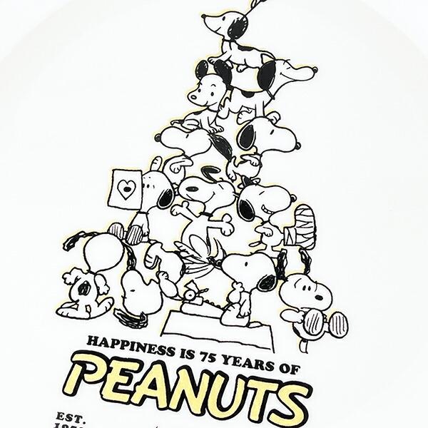 スヌーピー ピラミッド 記念プレート 食器 PEANUTS 75th 日本製 SNOOPY 商品画像3：キャラグッズPERFECT WORLD TOKYO
