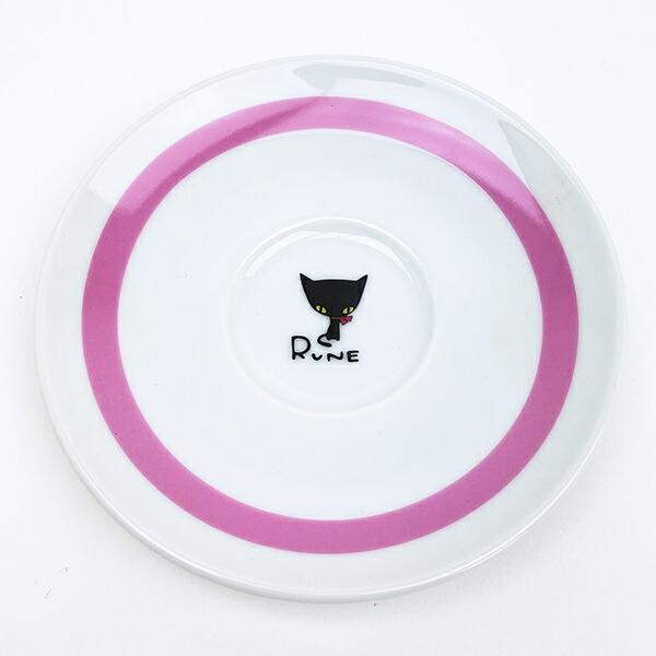 内藤ルネ ルネガール デミタスカップ＆ソーサー ピンク マグカップ 食器 日本製 商品画像4：キャラグッズPERFECT WORLD TOKYO