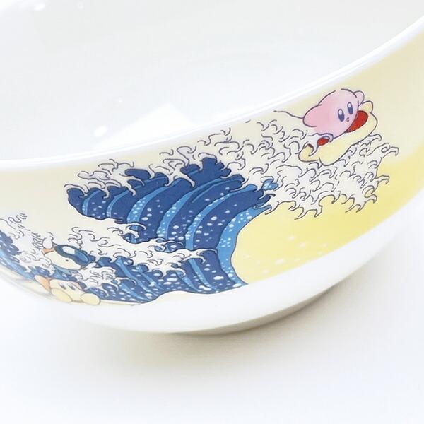 星のカービィ プププ三十六景  フロートアイランズ沖浪裏 茶碗 ふわふ和コレクションシリーズ 食器 商品画像2：キャラグッズPERFECT WORLD TOKYO