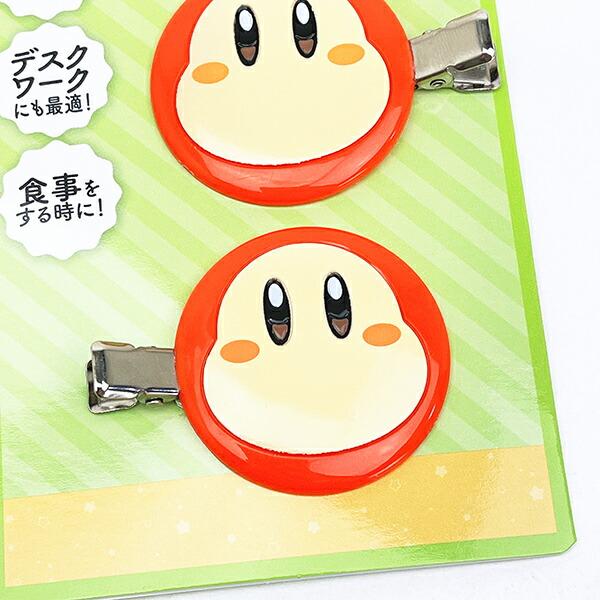 星のカービィ ワドルディ ヘアピタクリップ 商品画像2：キャラグッズPERFECT WORLD TOKYO