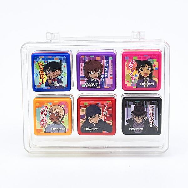 名探偵コナン スタンプセット はんこ 文具