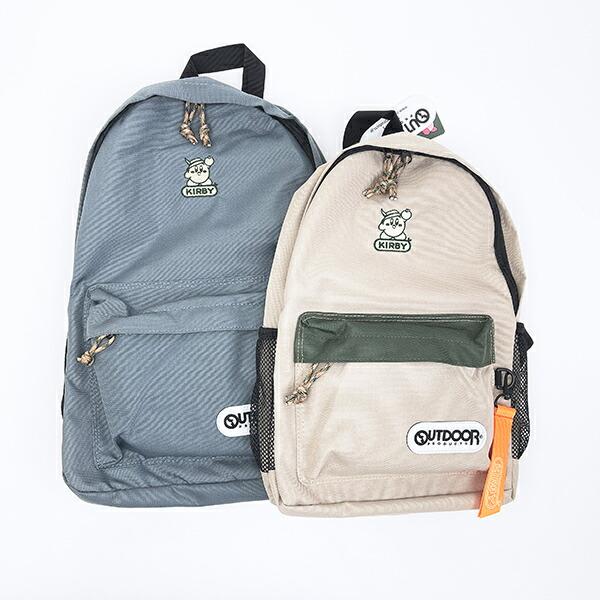 星のカービィ ウッドキャンプ OUTDOOR PRODUCTS コラボ デイパック(M) バッグ リュック 商品画像9：キャラグッズPERFECT WORLD TOKYO