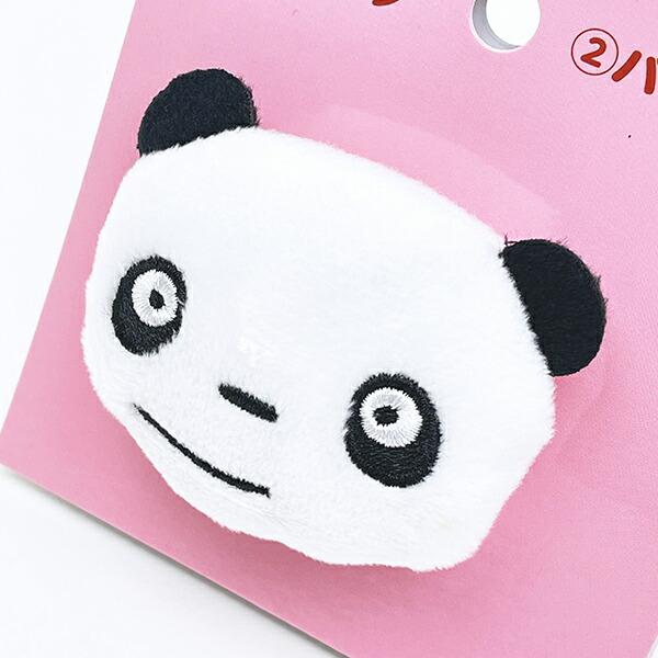 パンダコパンダ パンちゃん ふわふわバッジ マスコット 商品画像2：キャラグッズPERFECT WORLD TOKYO