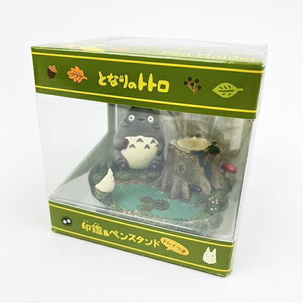 スタジオジブリ となりのトトロ 印鑑＆ペンスタンド トレイ付き 商品画像7：キャラグッズPERFECT WORLD TOKYO