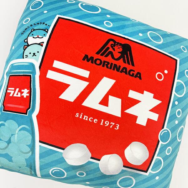 森永ラムネ もちもちクッション お菓子 商品画像2：キャラグッズPERFECT WORLD TOKYO