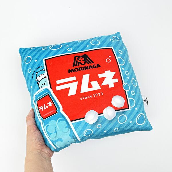 森永ラムネ もちもちクッション お菓子 商品画像4：キャラグッズPERFECT WORLD TOKYO
