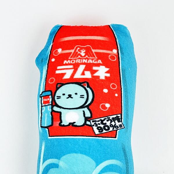 森永ラムネ もちもちクッション ラムネボトル お菓子 商品画像2：キャラグッズPERFECT WORLD TOKYO