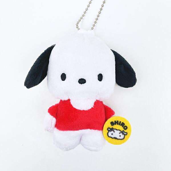 クレヨンしんちゃん × サンリオ ポチャッコ ぬいぐるみマスコット キーホルダー Sanrio 商品画像2：キャラグッズPERFECT WORLD TOKYO