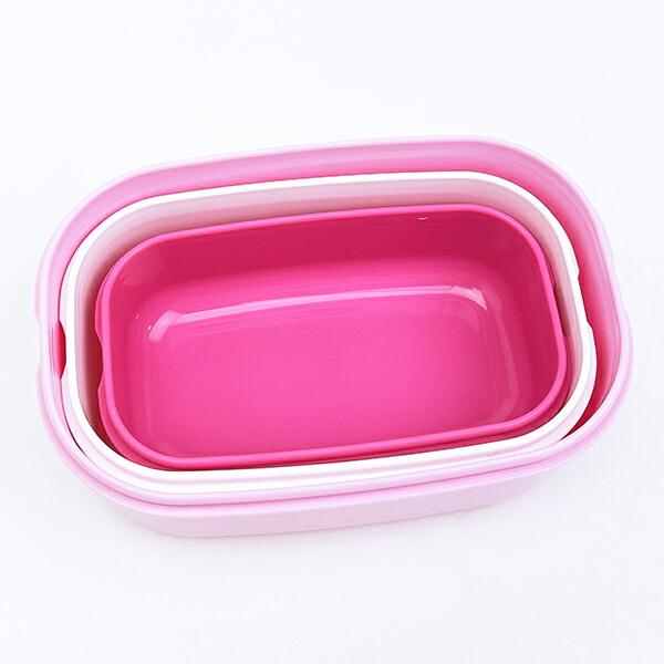 サンリオ ハローキティ シール容器 3Pセット ランチ 弁当箱 sanrio 商品画像3：キャラグッズPERFECT WORLD TOKYO