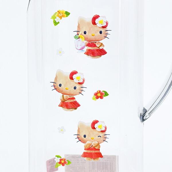 サンリオ 日焼けキティ 冷水筒 キッチン 日本製 商品画像2：キャラグッズPERFECT WORLD TOKYO