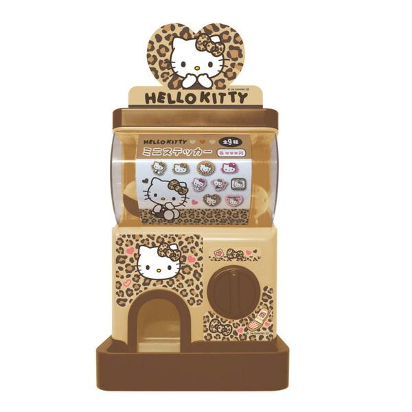 サンリオ ハローキティ ヒョウ柄 カプセルガチャ カプセルトイマシン sanrio