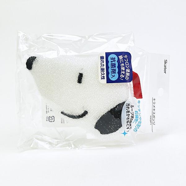 スヌーピー キラキラキッチンスポンジ にっこり SNOOPY