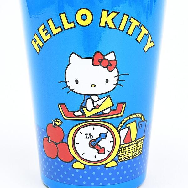 サンリオ ハローキティ コンビニコーヒーステンレスタンブラー(M) レトロ25 コップ ランチ Sanrio 商品画像2：キャラグッズPERFECT WORLD TOKYO