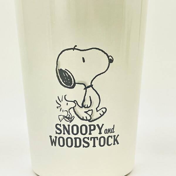 スヌーピー  コンビニコーヒー ステンレスタンブラー(M) ホワイト コップ  SNOOPY 商品画像2：キャラグッズPERFECT WORLD TOKYO