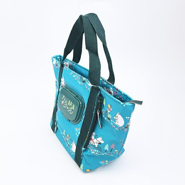 ムーミン ティッシュポケット ランチバッグ グリーン 商品画像2：キャラグッズPERFECT WORLD TOKYO